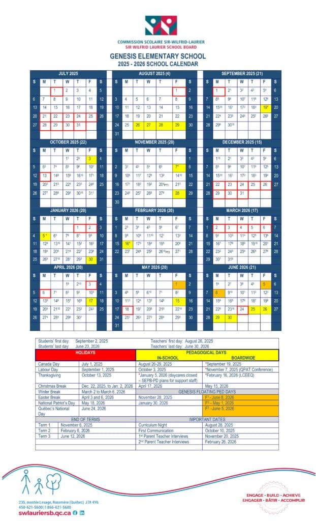 GENESIS CALENDAR FINAL 2025 2026 5